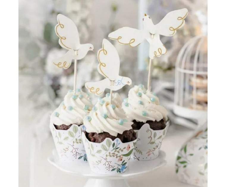 Topos Cup Cakes Pomba