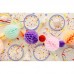 Pack 6 Pratos Confetis Multicoloridos