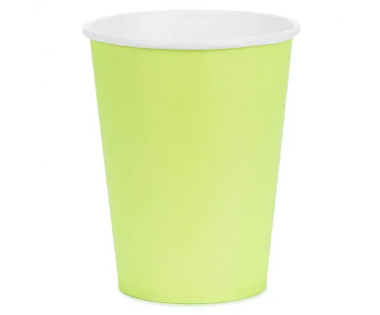 6 Copos Verde Claro