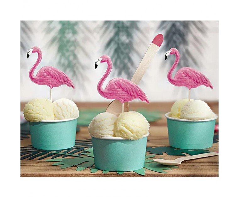 Toppers Flamingos Aloha