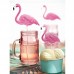 Toppers Flamingos Aloha