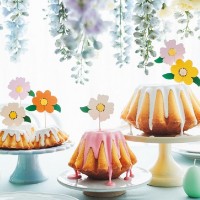 Topo Bolo / Cup Cakes Mix Flores