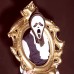 Máscara  Halloween com capuz