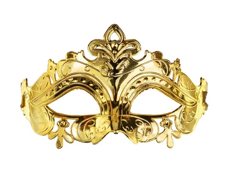 Máscara Ornamentada Dourada