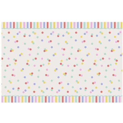 Toalhas Confetis Multicoloridos