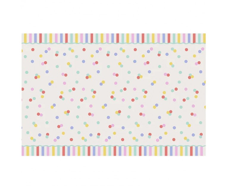 Toalhas Confetis Multicoloridos
