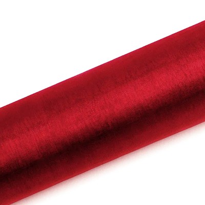 Rolo Organza Vermelho 0.16 x 9m