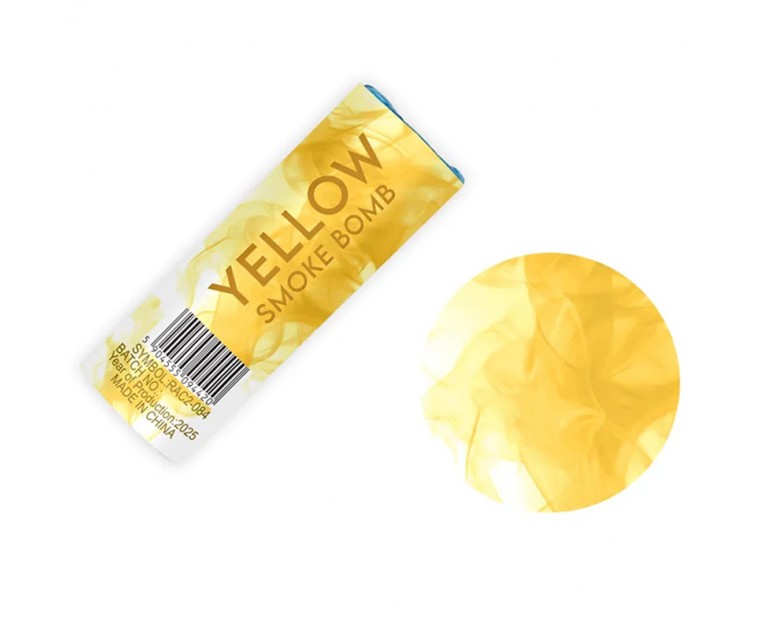 Pack 5 Canhões Fumo Amarelo 11.5 cms