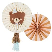 Conj. Rosetas Decorativas Urso