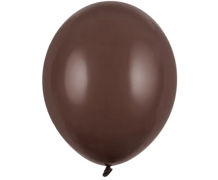 100 Balões Castanho Cacau 30cm