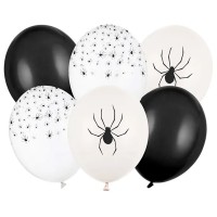 Conj. 6 Balões Aranhas
