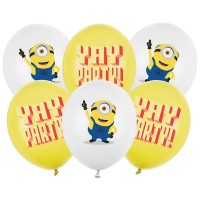 Conj. 6 Balões Minions