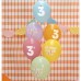 Mix 6 Balões Happy Birthday 3