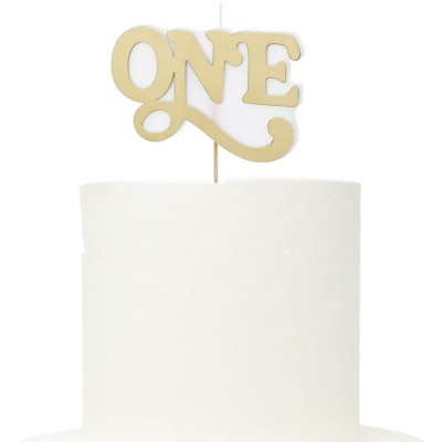 Vela de aniversário One 