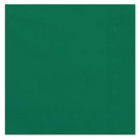20 Guardanapos Verde Escuro