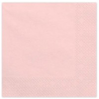 20 Guardanapos Light Pink