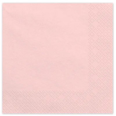 20 Guardanapos Light Pink
