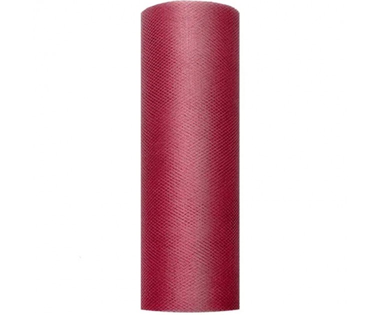 Rolo Tule Vermelho Profundo Rolo Tule Vermelho Profundo