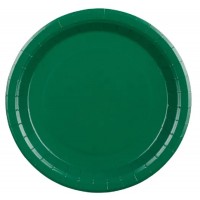 6 Pratos Verde Escuro
