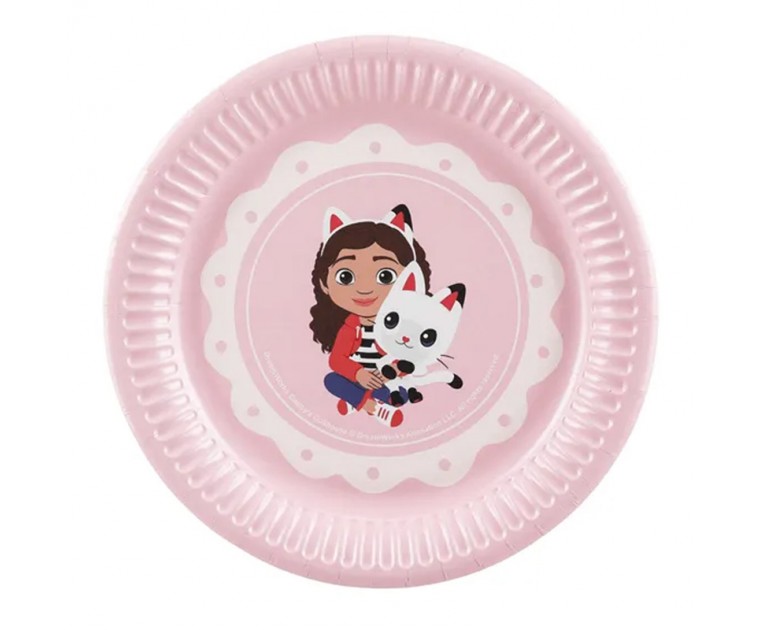 Pratos Gabby's Dollhouse 18cms