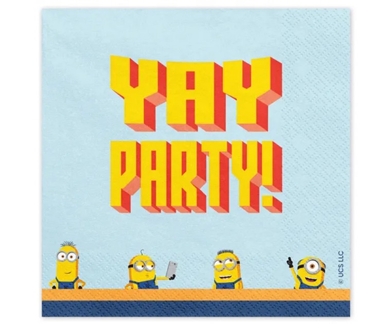 20 Guardanapos Minions