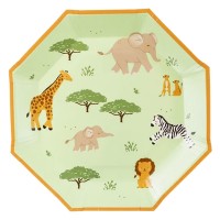 6 Pratos Mix Safari