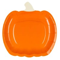 Pratos Abóbora Halloween