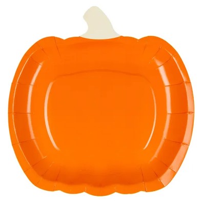 Pratos Abóbora Halloween