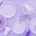 6 Pratos Lavanda 18 cms