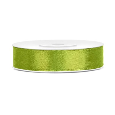 Fita cetim Verde Maçã 1.2cms