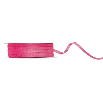 Fita de cetim rosa escuro 3mm