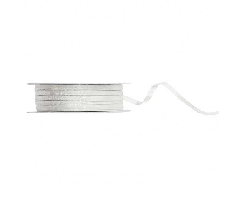 Fita de cetim light cream 3mm
