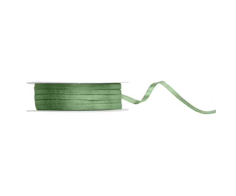 Fita de cetim Sage 3mm