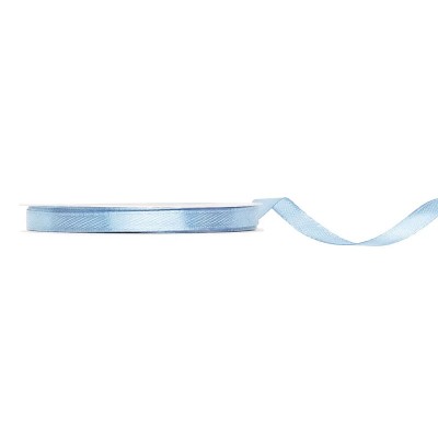 Fita de cetim misty blue 6mm