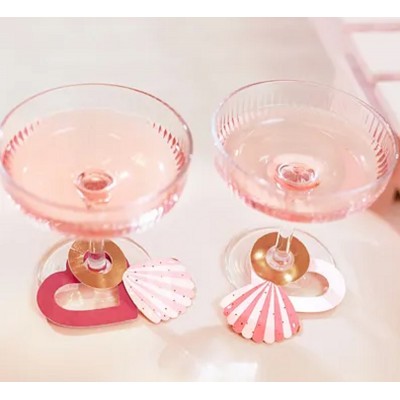 10 Marcadores Bebidas Coração