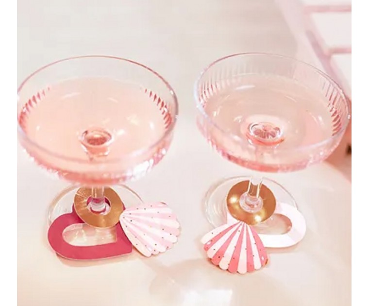 10 Marcadores Bebidas Coração