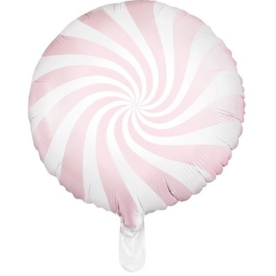 Balão Candy Rosa Pastel 45 cms