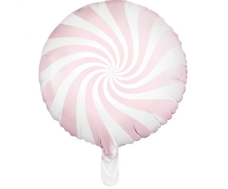Balão Candy Rosa Pastel 45 cms
