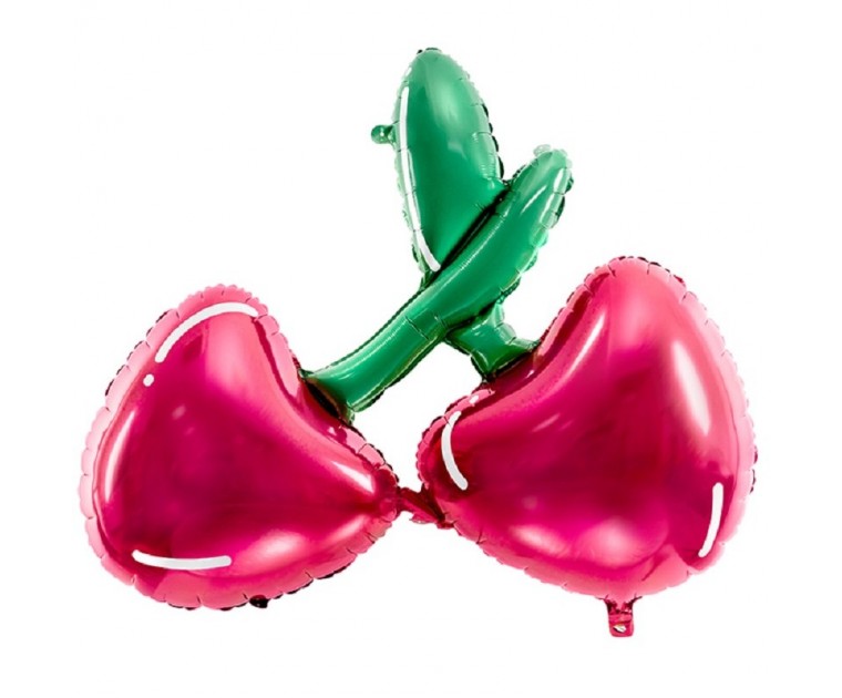 Balão Foil Cereja 88x73cms