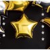 Balão Foil Estrela Preta 48 cms