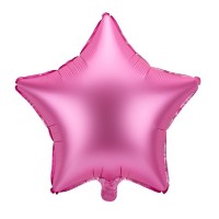 Balão Foil Estrela Rosa