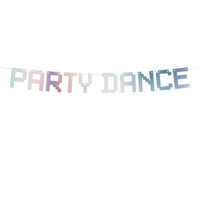 Banner Electric Holo - Party Dance, iridescent, Banner Electric Holo - Party Dance, iridescent,