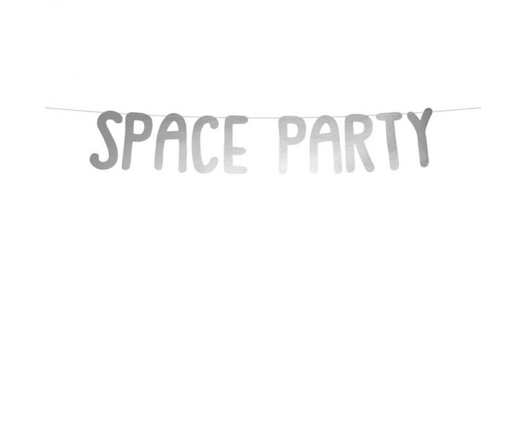 Banner Festa do Espaço Prateada