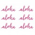 Confetis de Mesa Aloha