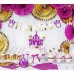Coroa Princess Rosa Glitter