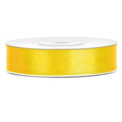 Fita cetim Amarela 1.2cms
