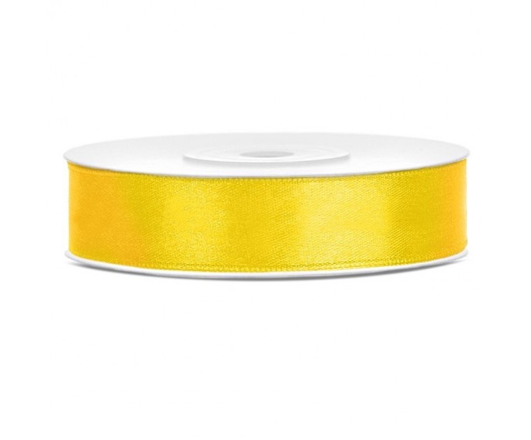 Fita cetim Amarela 1.2cms