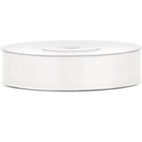 Fita cetim Branca 1.2cms