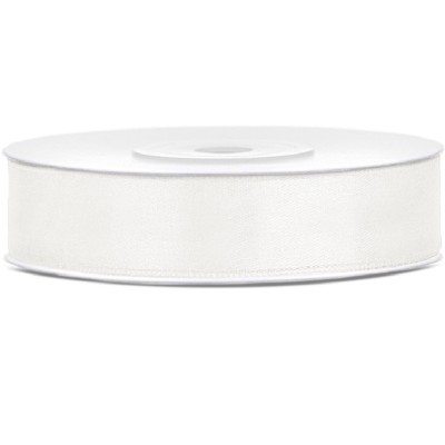 Fita cetim Branca 1.2cms