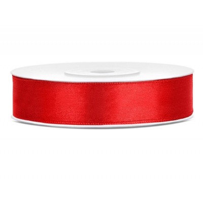 Fita cetim Vermelha 1.2cms